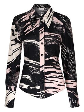 Untitled in Motion Gildas Top Andromeda Print NWT Size S